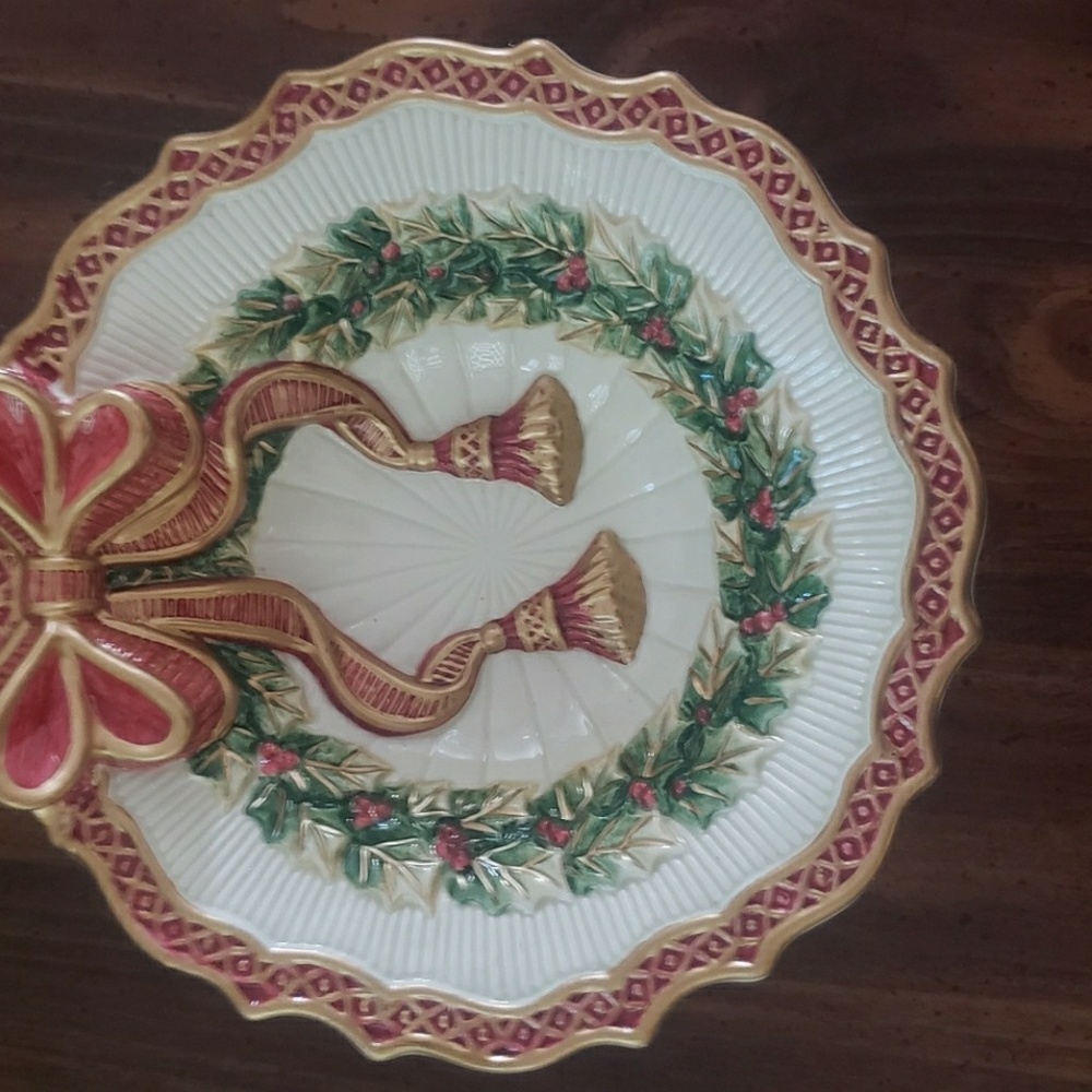 Beautiful elegant Christmas dish